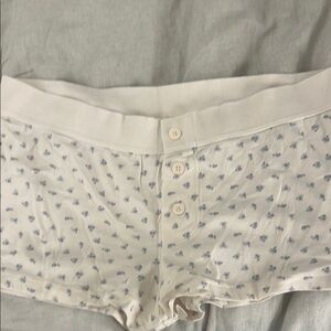 Brandy Melville Floral Print Women's Sleep Shorts